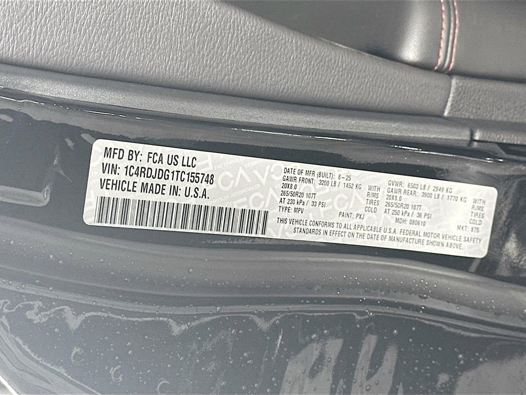 New 2026 Dodge Durango GT w/ Trailer Tow Group IV image 19