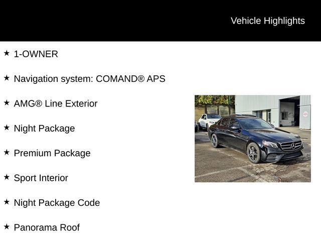 Used 2019 Mercedes-Benz E 450 4MATIC Sedan image 5