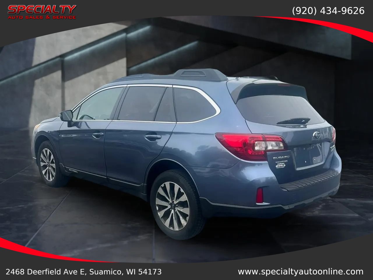 Used 2015 Subaru Outback 2.5i Limited AWD/4WD image 3
