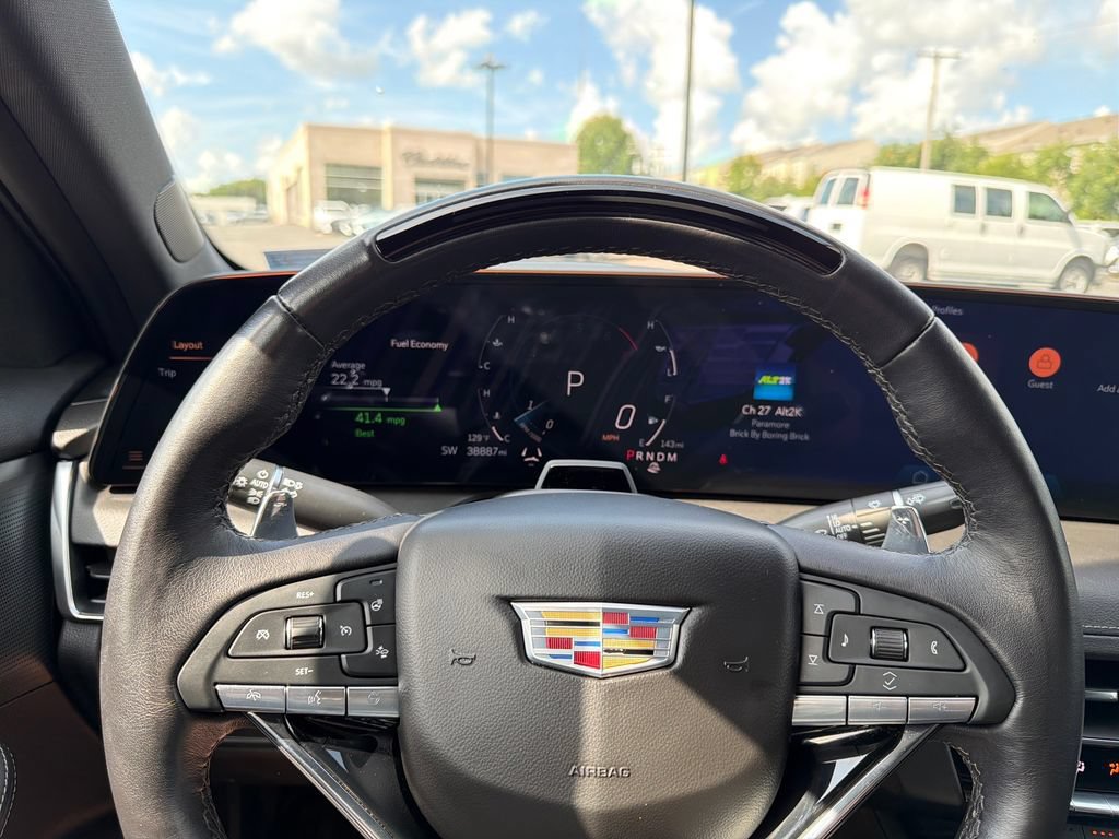Certified 2025 Cadillac CT5 Premium Luxury w/ Sun And Sound Package RWD image 5