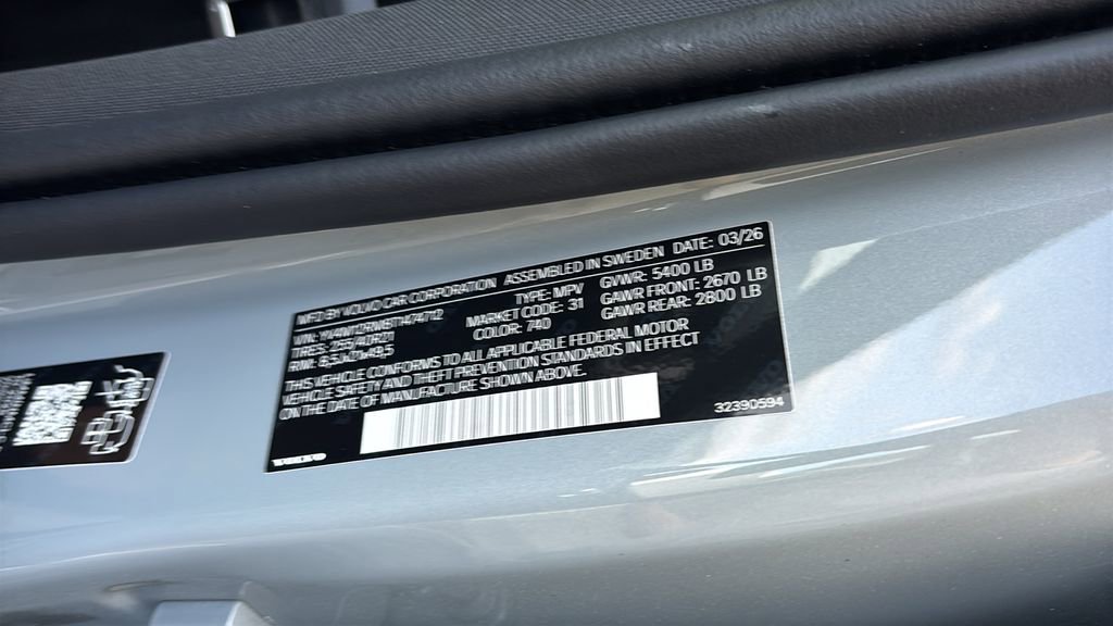 New 2026 Volvo XC60 B5 Ultra w/ Climate Package AWD/4WD image 34
