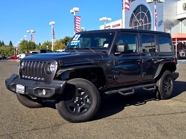 Certified 2022 Jeep Wrangler Unlimited Sport AWD/4WD image 3
