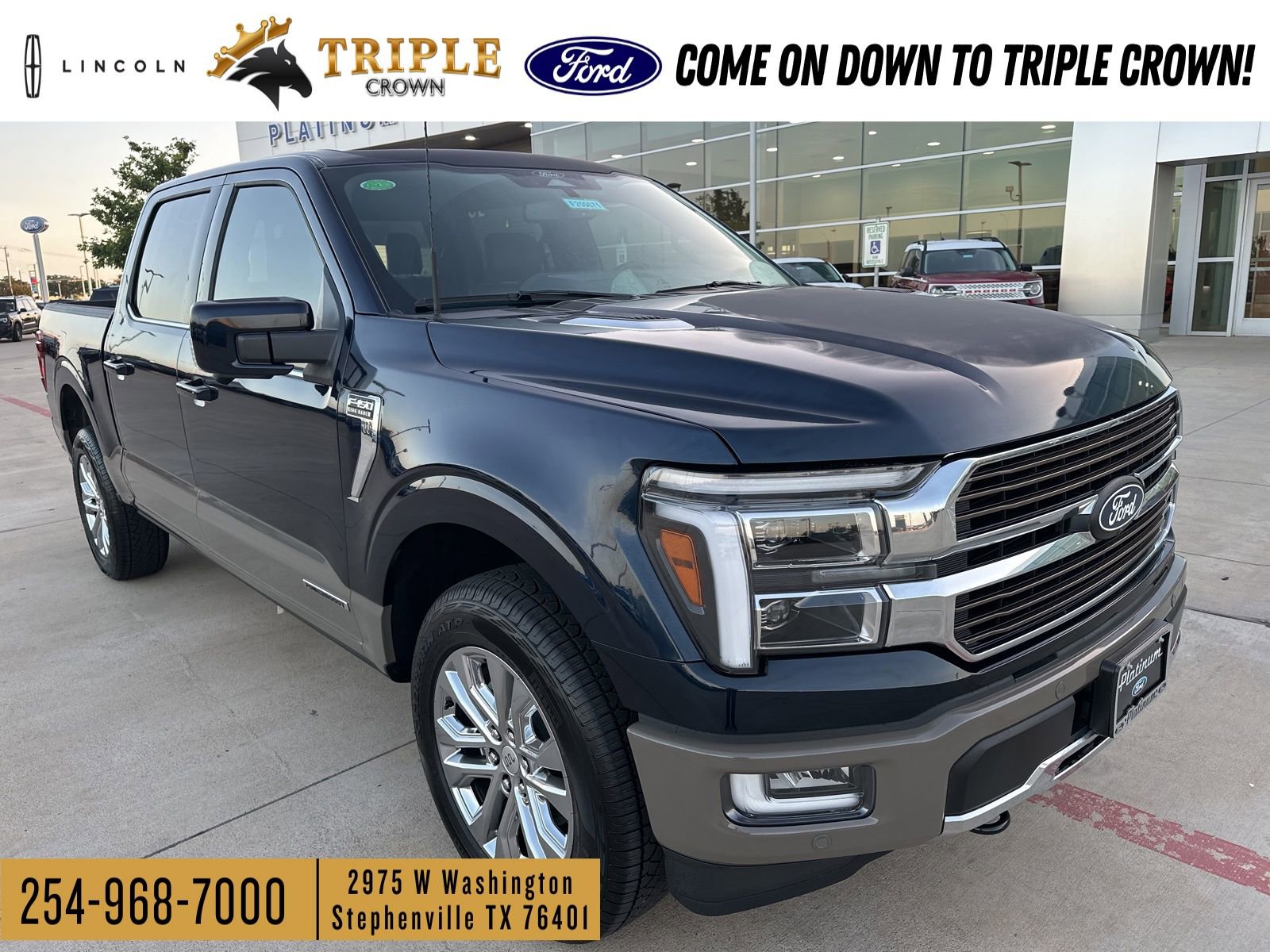 New 2025 Ford F150 King Ranch w/ FX4 Off-Road Package