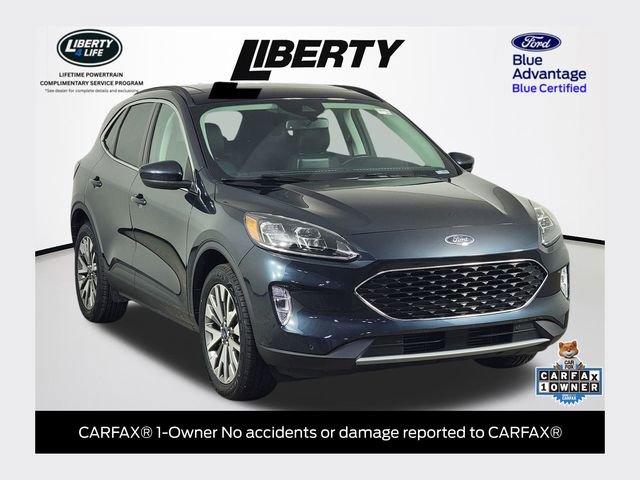 Certified 2022 Ford Escape Titanium w/ Class II Trailer Tow Package