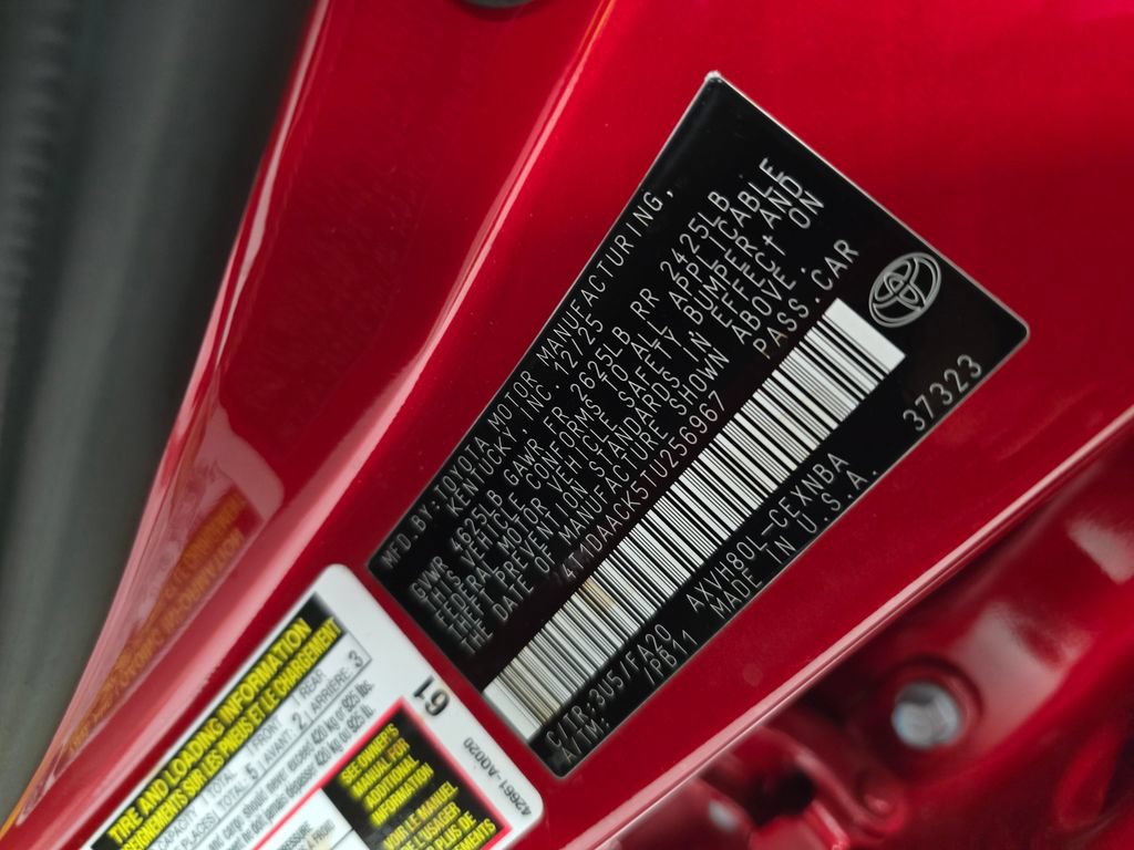 Used 2026 Toyota Camry LE FWD image 14