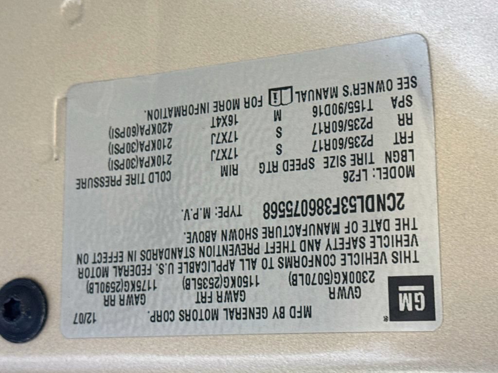 Used 2008 Chevrolet Equinox LT w/ LT Preferred Equipment Group FWD image 38