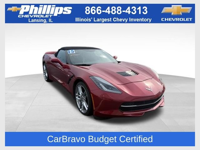 Certified 2015 Chevrolet Corvette Stingray Convertible w/ ZF1 Appearance Package