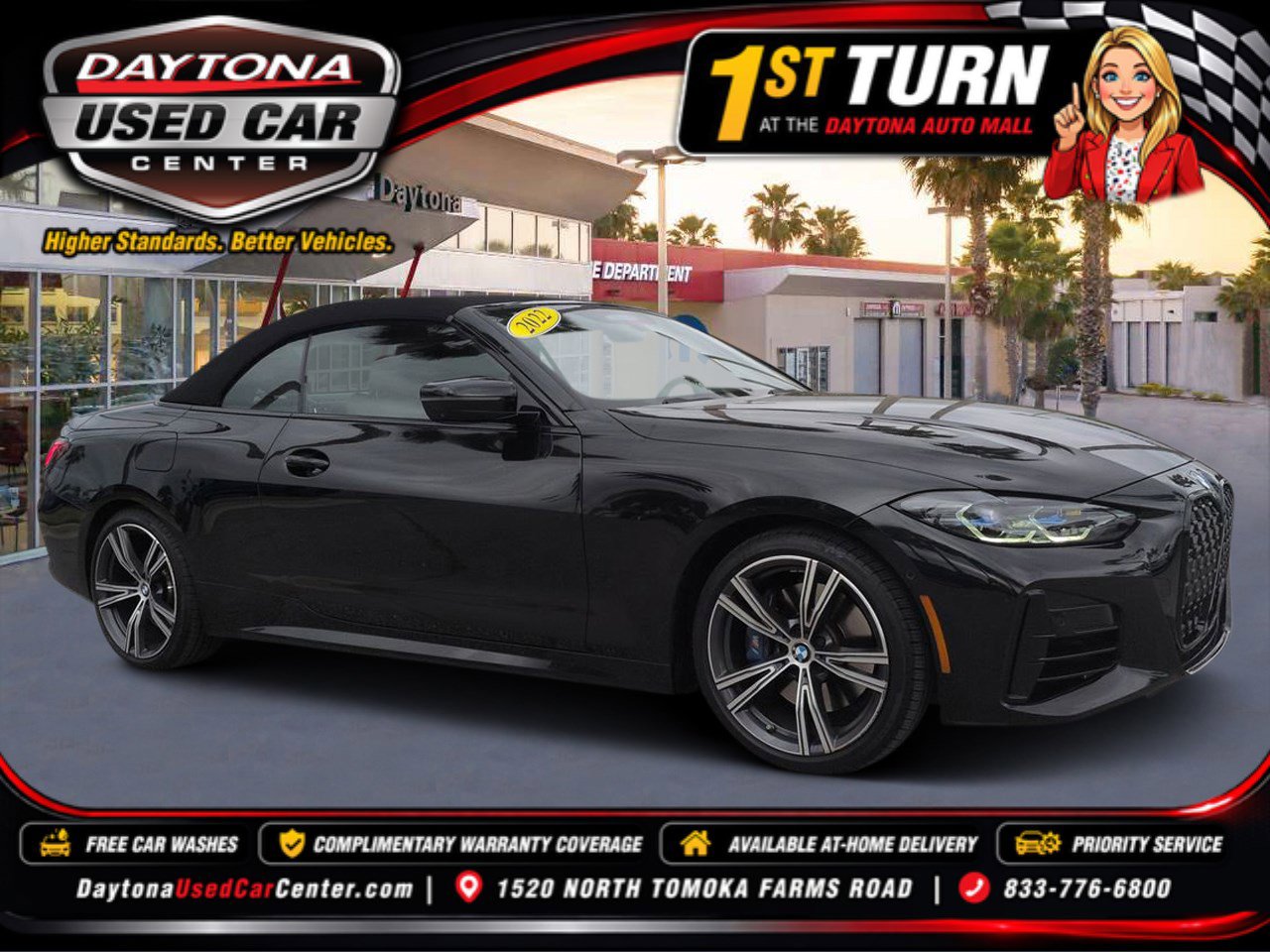 Used 2022 BMW 440i xDrive Convertible AWD/4WD image 1