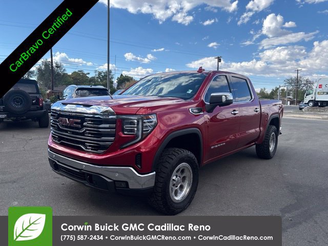 Certified 2025 GMC Sierra 1500 SLT w/ SLT Premium Plus Package AWD/4WD 360° Tour