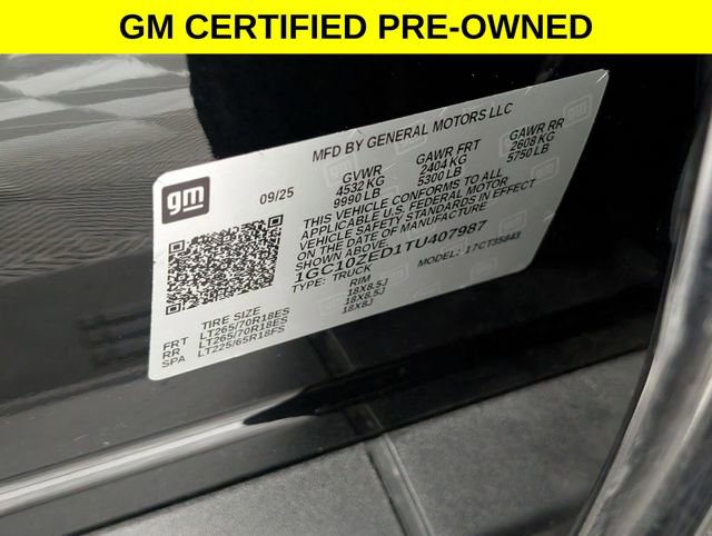 Certified 2026 Chevrolet Silverado EV LT w/ Plus Package image 35