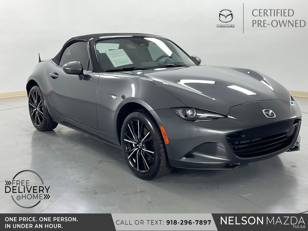 Certified 2025 MAZDA MX-5 Miata Grand Touring w/ Weather Package RWD image 4