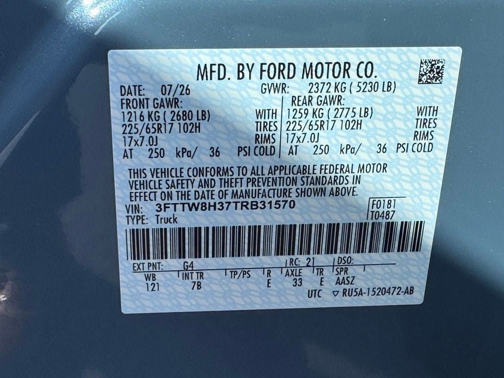 New 2026 Ford Maverick XLT w/ XLT Luxury Package FWD image 43
