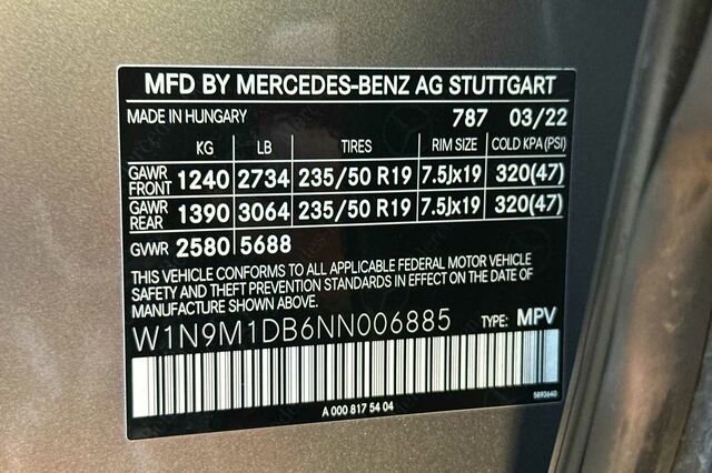 Certified 2022 Mercedes-Benz EQB 350 4MATIC image 39