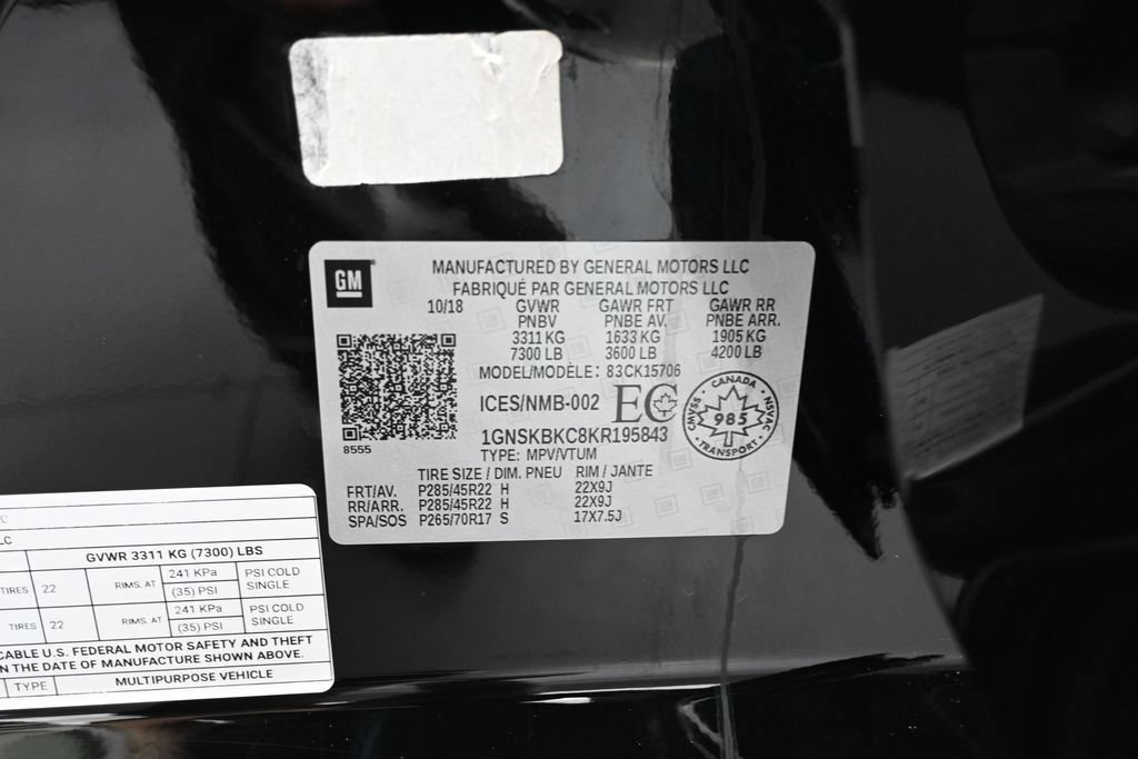 Used 2019 Chevrolet Tahoe LT w/ RST Edition AWD/4WD image 63