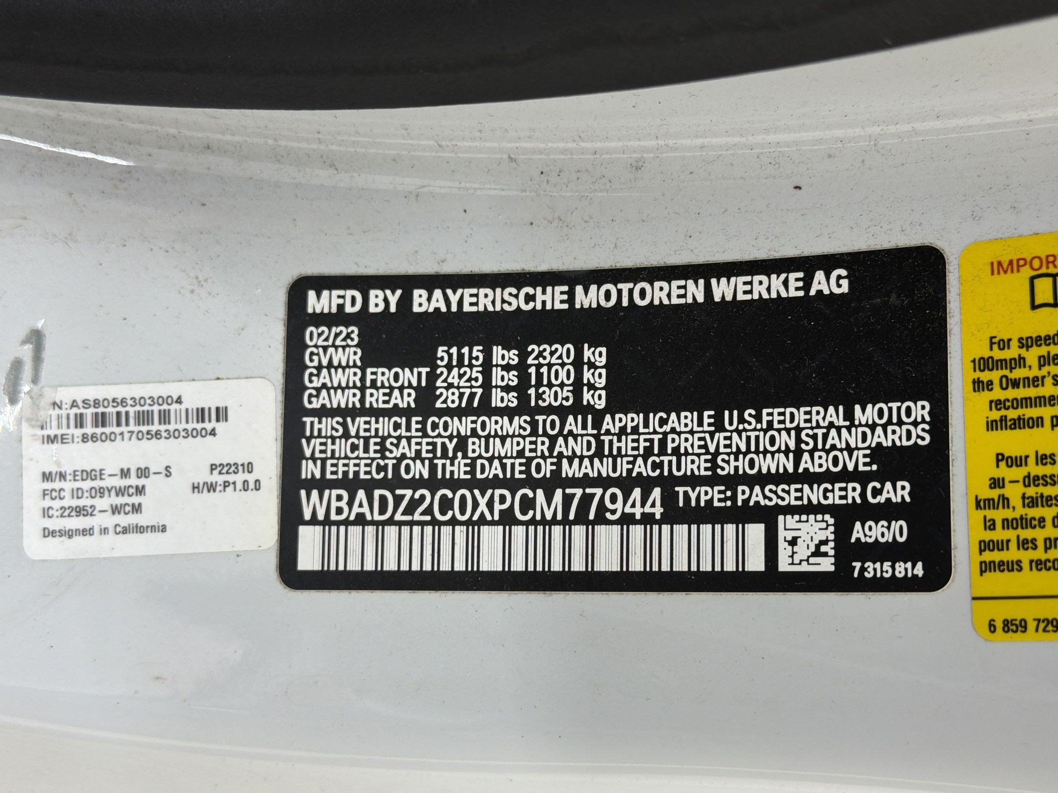 Certified 2023 BMW 840i Convertible RWD image 23