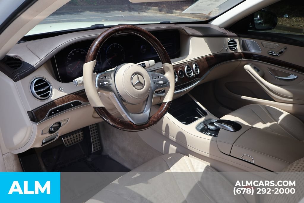 Used 2020 Mercedes-Benz S 560 Sedan w/ AMG Line Exterior image 9