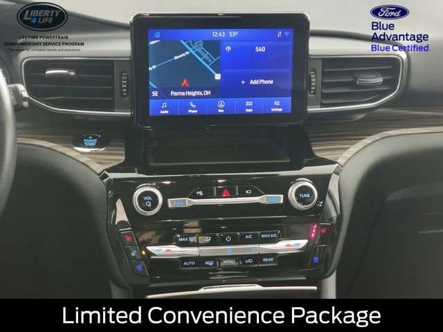 Certified 2021 Ford Explorer Limited w/ Equipment Group 301A image 23
