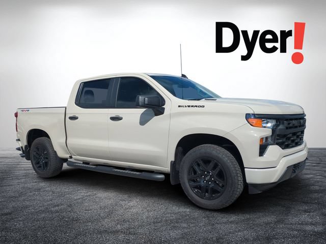 New 2026 Chevrolet Silverado 1500 Custom w/ Turbomax Blackout Package AWD/4WD image 1