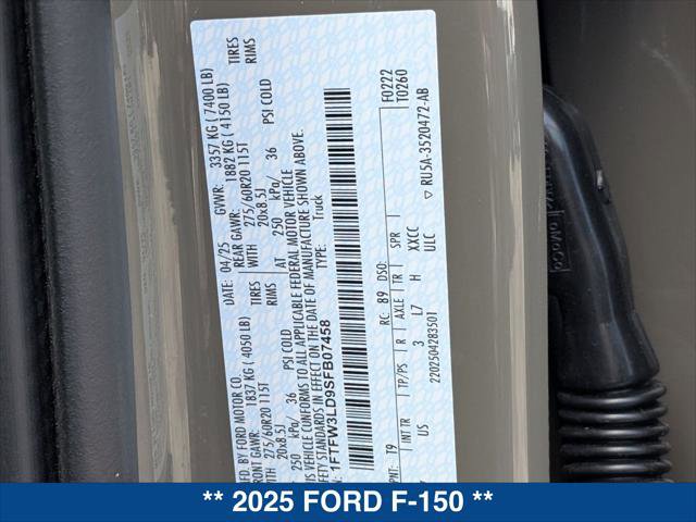 Certified 2025 Ford F150 XLT w/ Equipment Group 303A High image 25