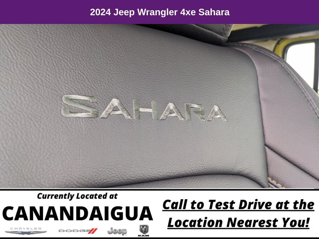 New 2024 Jeep Wrangler Unlimited Sahara w/ Safety Group AWD/4WD image 40