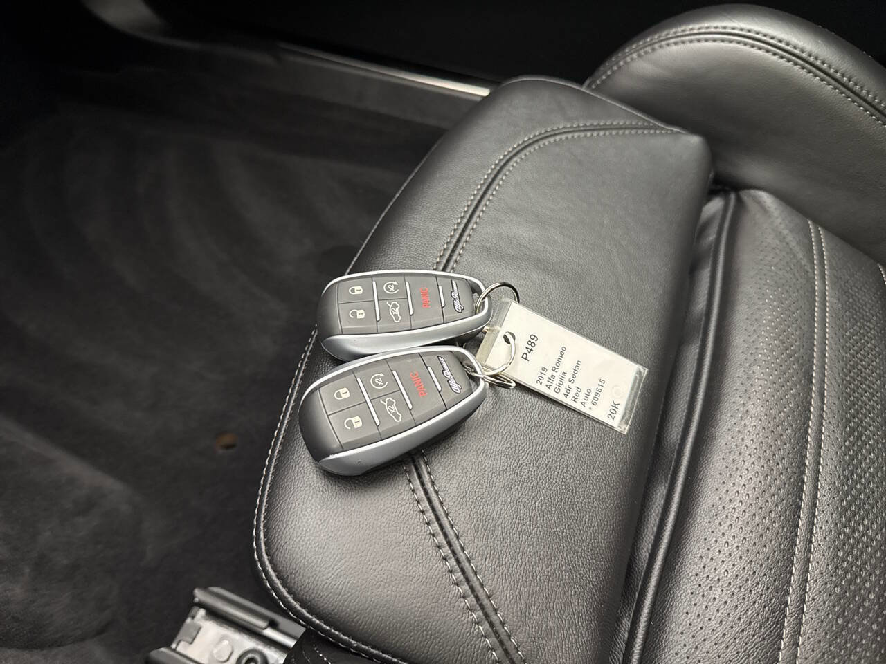 Used 2019 Alfa Romeo Giulia Ti Sport w/ Quick Order Package 22S Sport image 28