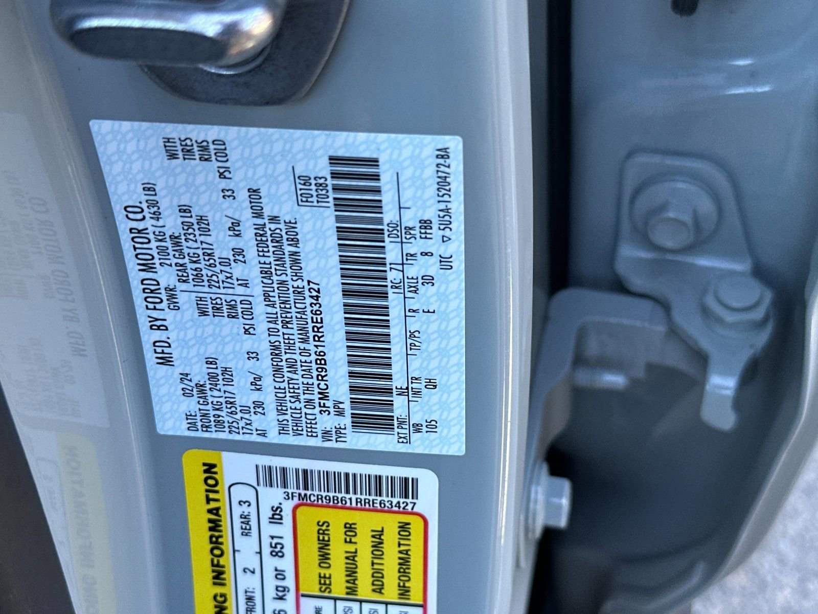 Used 2024 Ford Bronco Sport Big Bend image 35