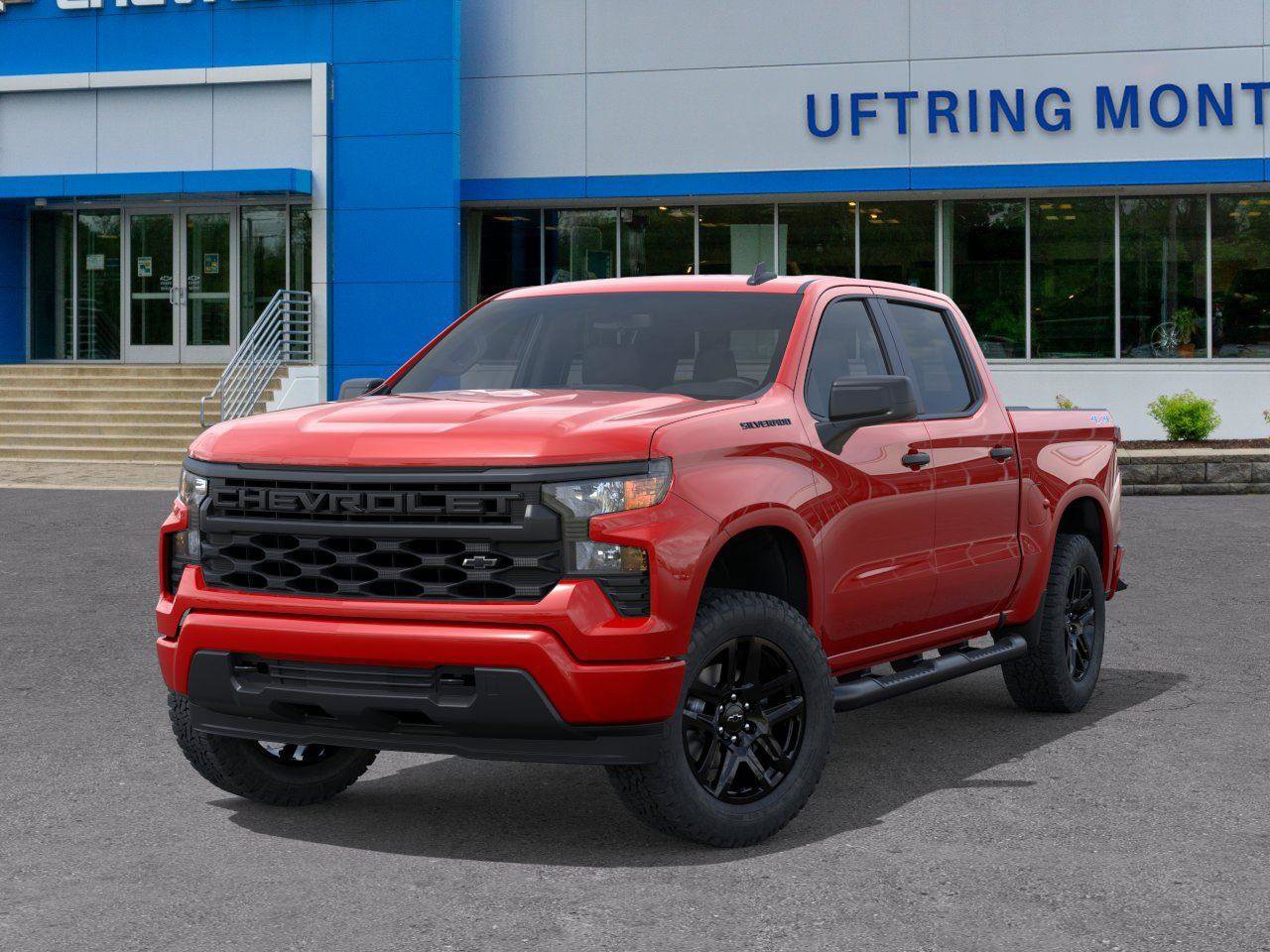 New 2026 Chevrolet Silverado 1500 Custom w/ Turbomax Blackout Package AWD/4WD image 6