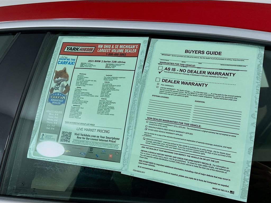 Used 2021 BMW 228i xDrive Gran Coupe w/ Convenience Package image 15