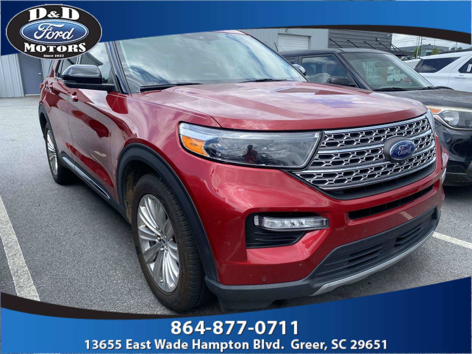 Certified 2022 Ford Explorer Limited w/ Equipment Group 301A RWD image 1