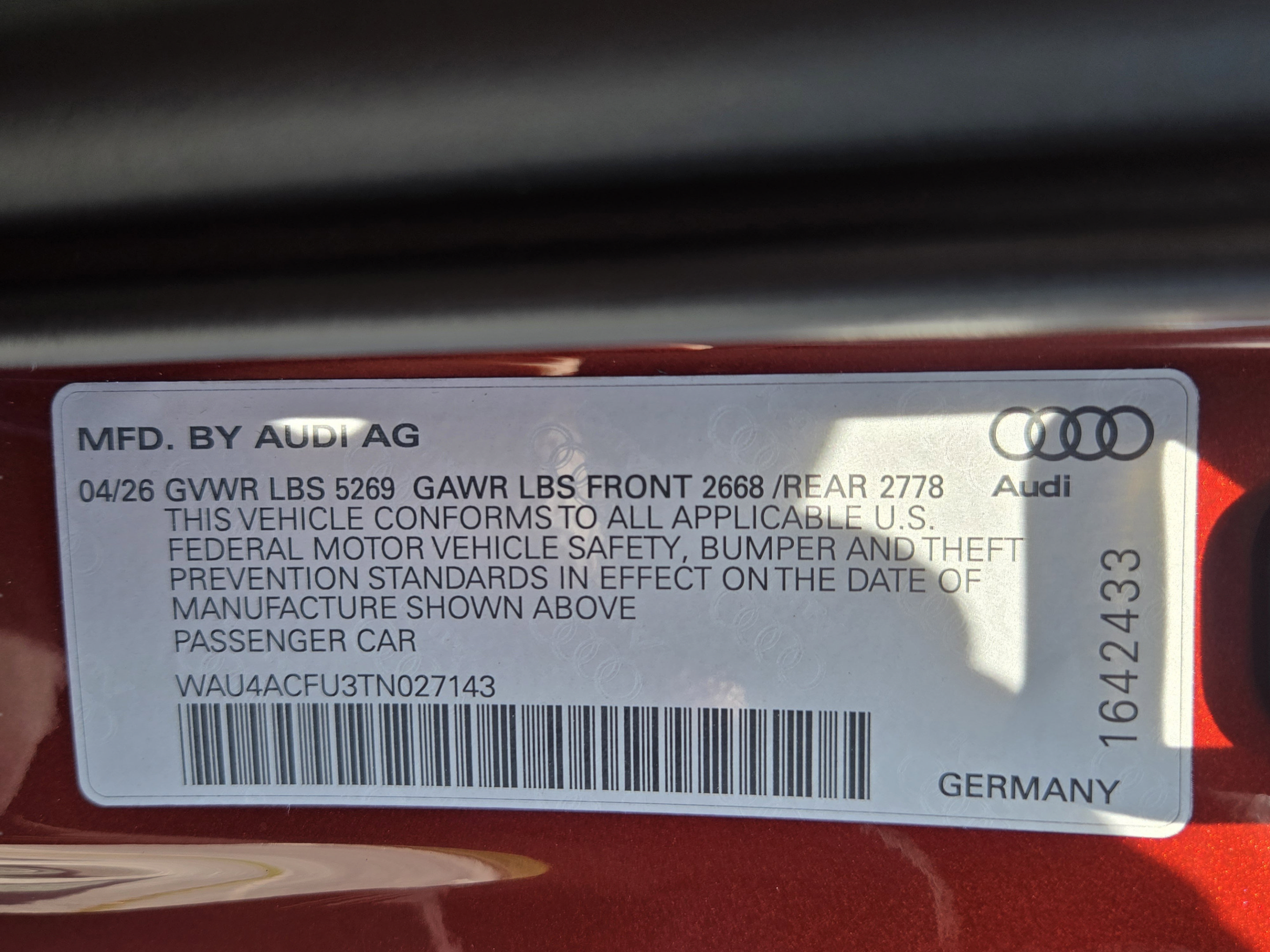 New 2026 Audi A5 Premium w/ S Line Black Optic Package AWD/4WD image 32