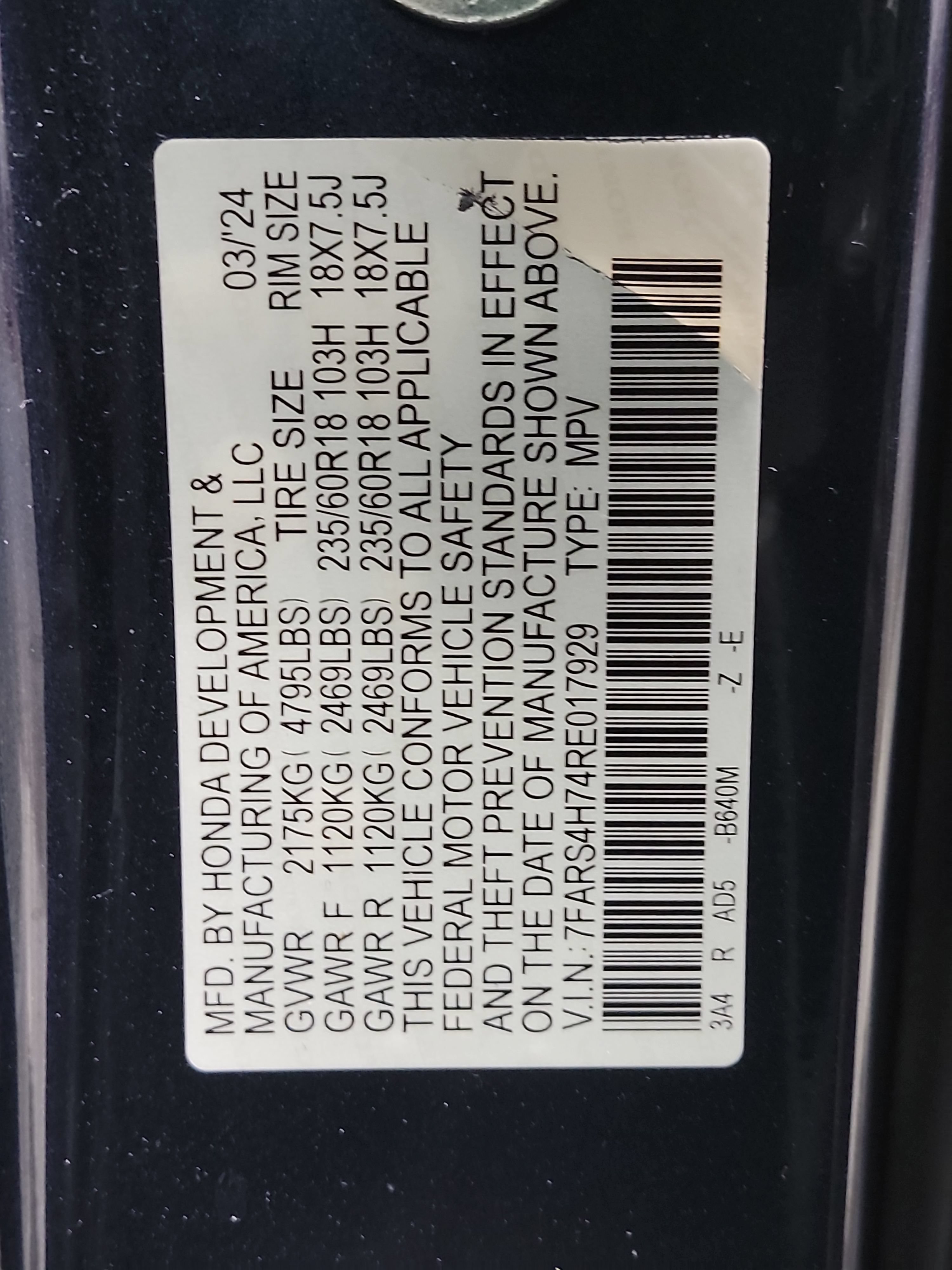 Used 2024 Honda CR-V EX-L image 33