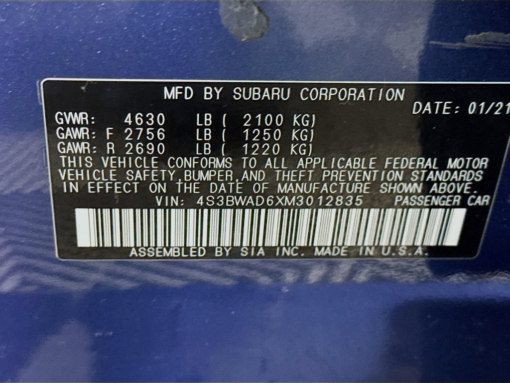Used 2021 Subaru Legacy Premium AWD/4WD image 34