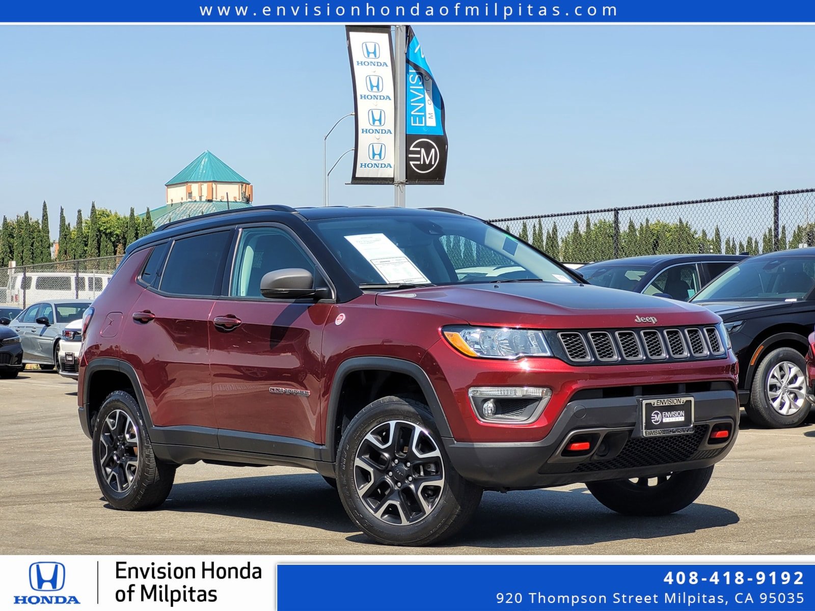 Used 2021 Jeep Compass Trailhawk