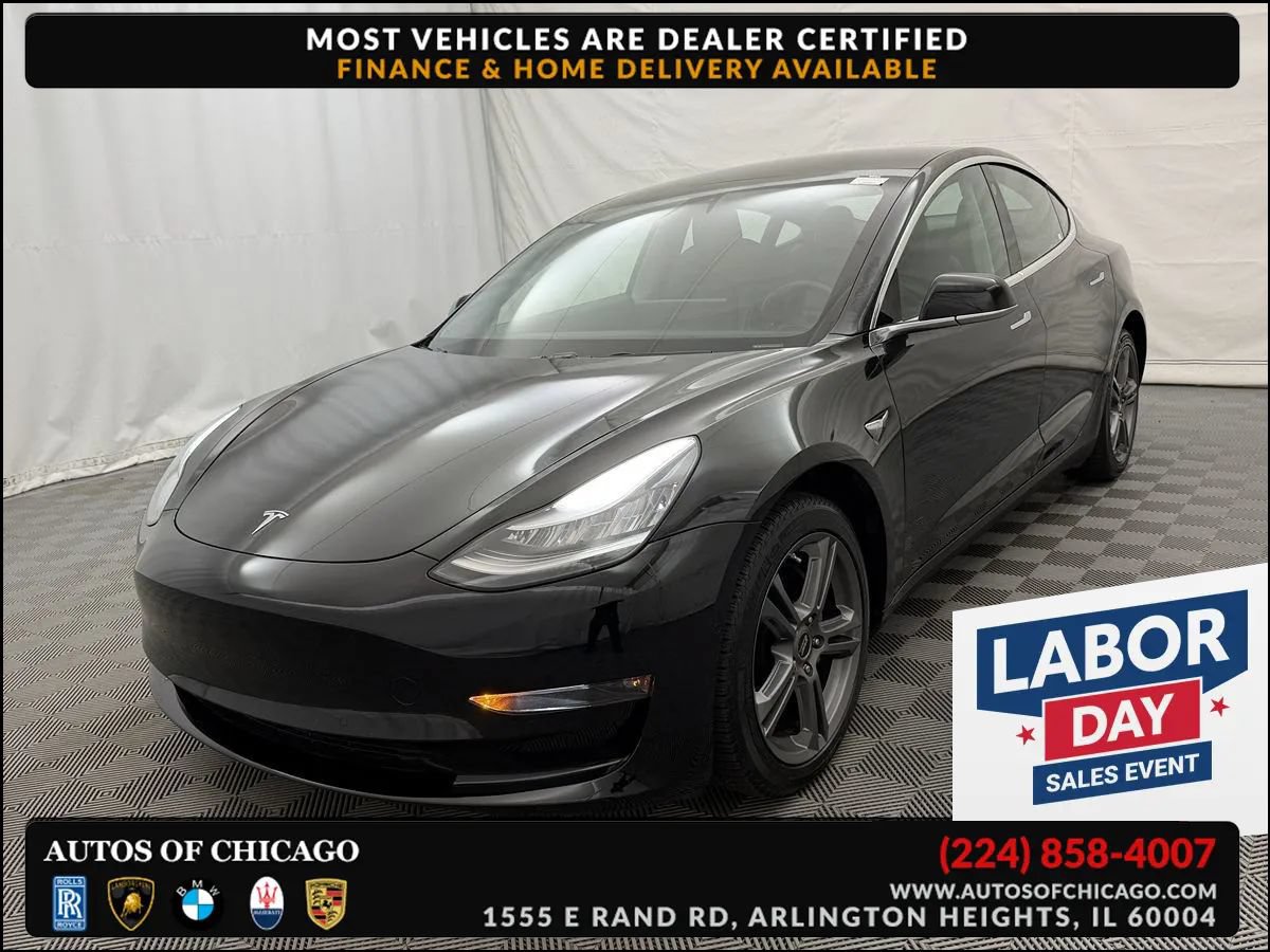 Used 2019 Tesla Model 3 Long Range AWD/4WD image 1