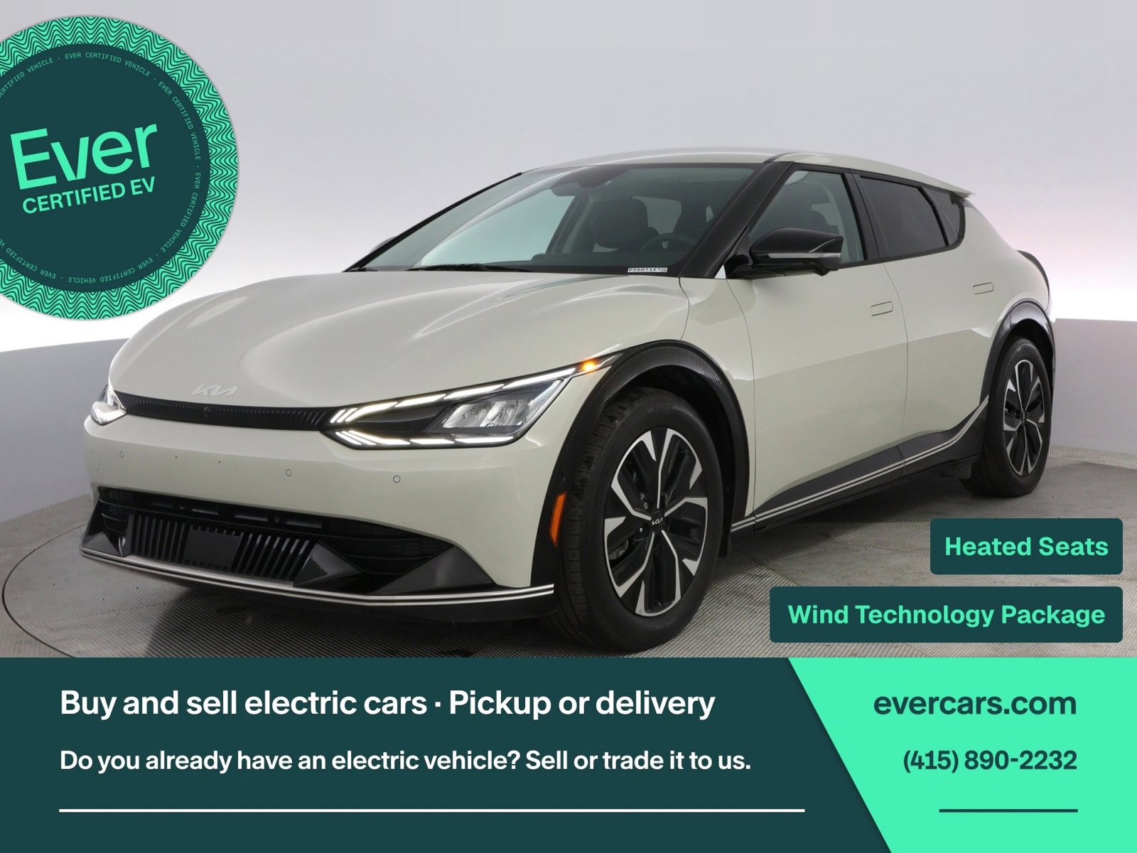 Used 2023 Kia EV6 Wind w/ Wind Technology Package