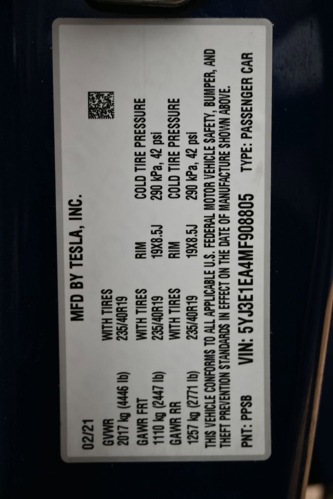 Used 2021 Tesla Model 3 Standard Range Plus image 48