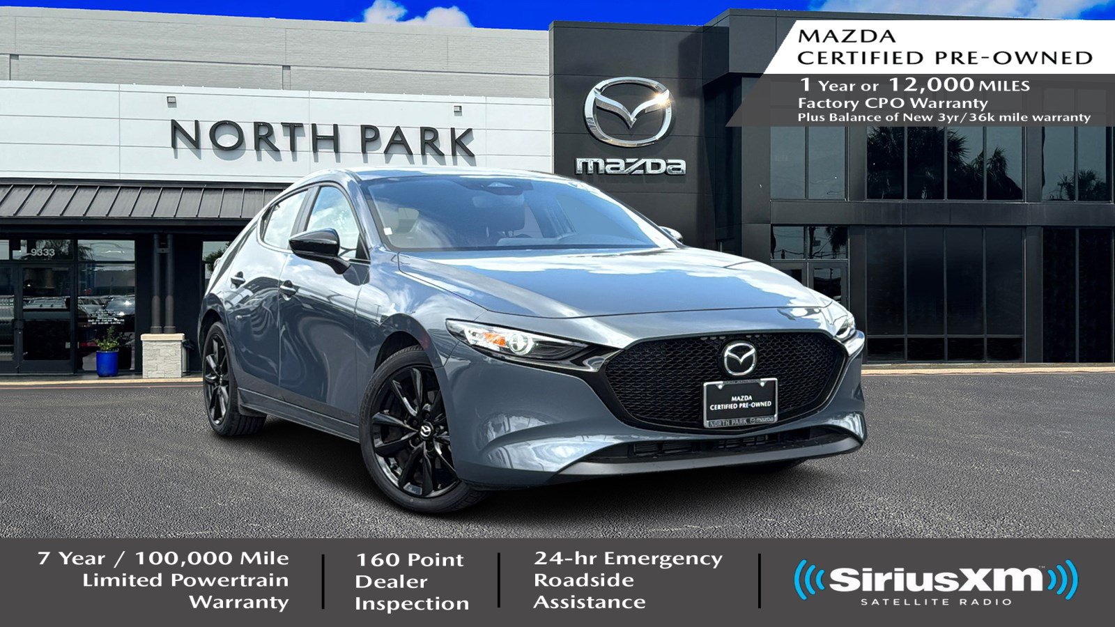 Certified 2025 MAZDA MAZDA3 Carbon
