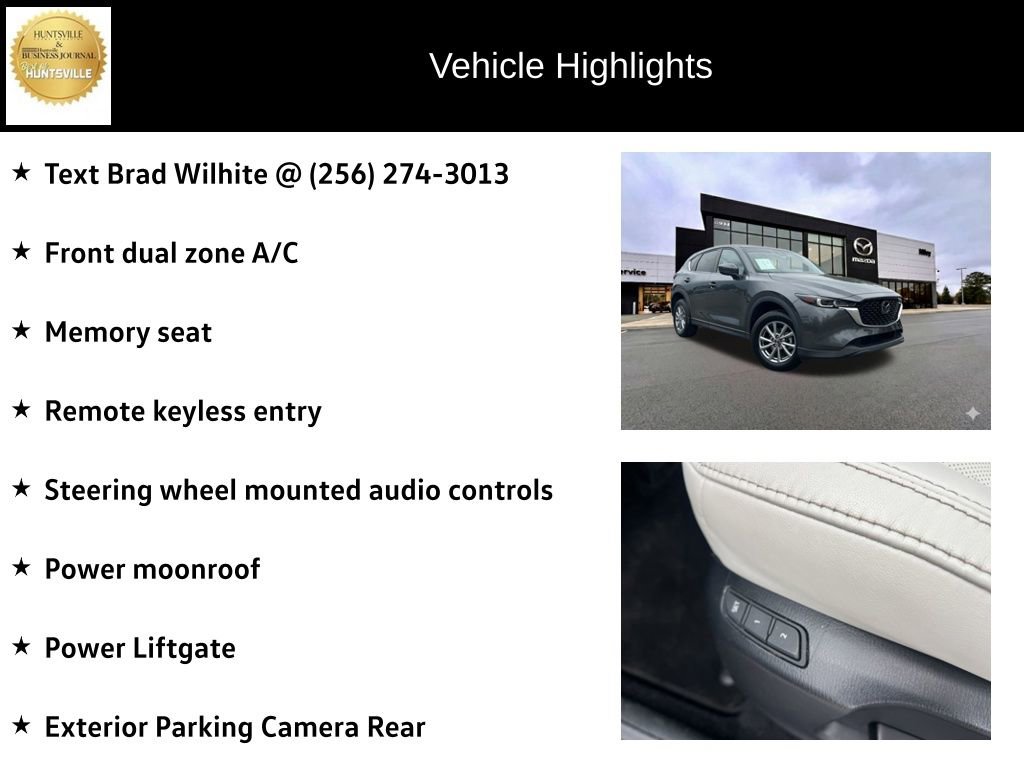 Certified 2023 MAZDA CX-5 AWD 2.5 S image 7
