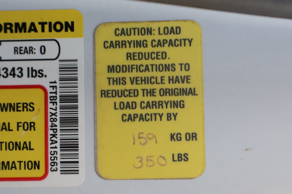 Used 2023 Ford Transit 350 148 High Roof Extended w/ Fleet Safety Package RWD image 43