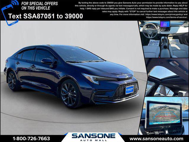 Certified 2025 Toyota Corolla SE w/ SE Premium Package