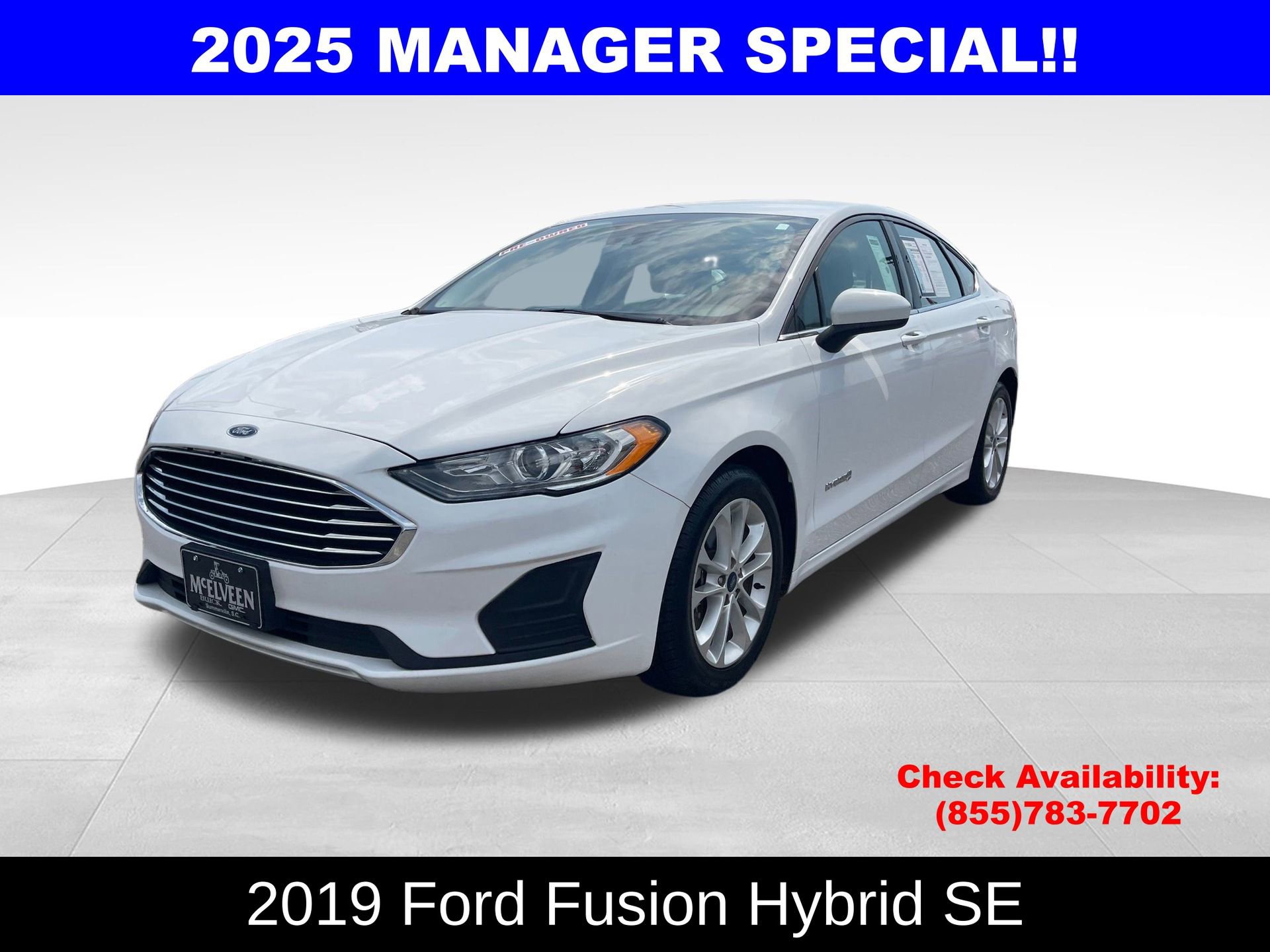 Used 2019 Ford Fusion SE