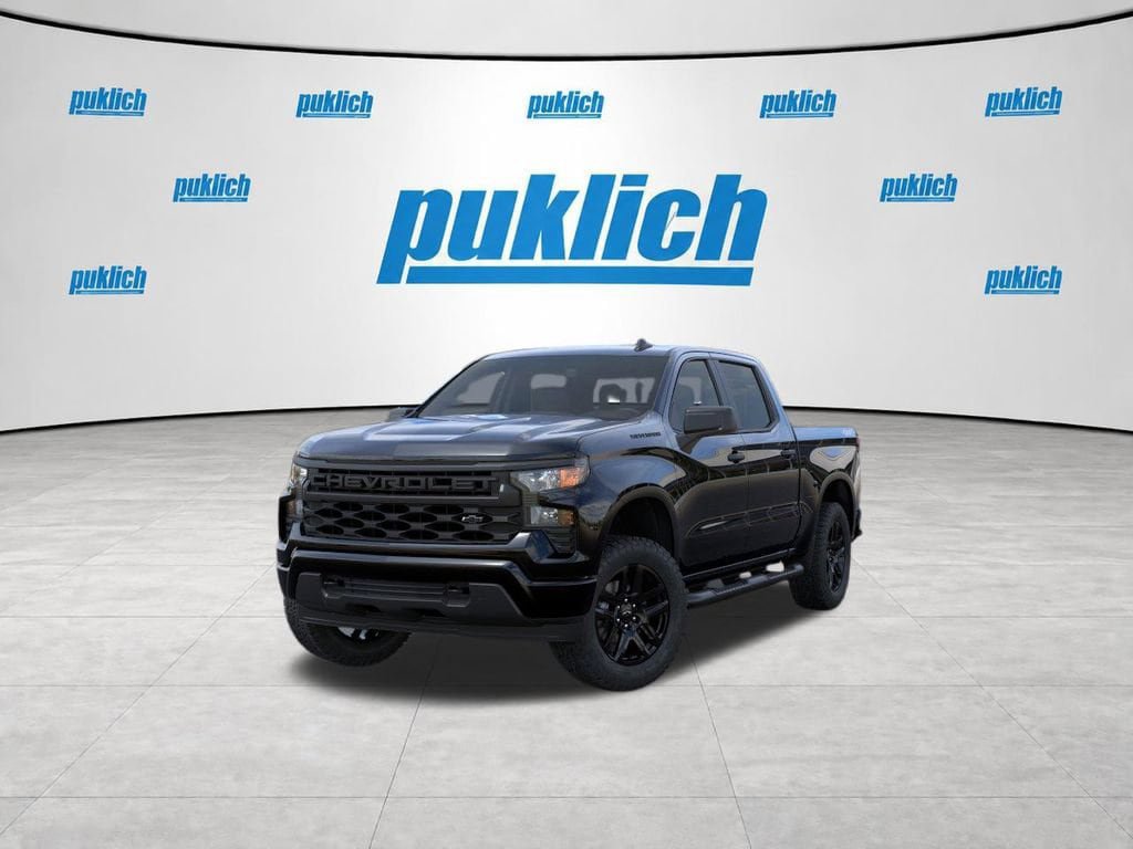 New 2026 Chevrolet Silverado 1500 Custom w/ Turbomax Blackout Package AWD/4WD image 10