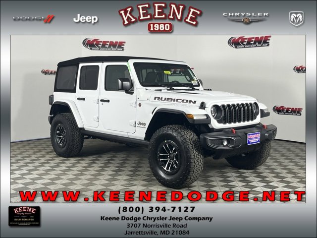 New 2025 Jeep Wrangler Unlimited Rubicon w/ XTREMEE 35" Tire Package