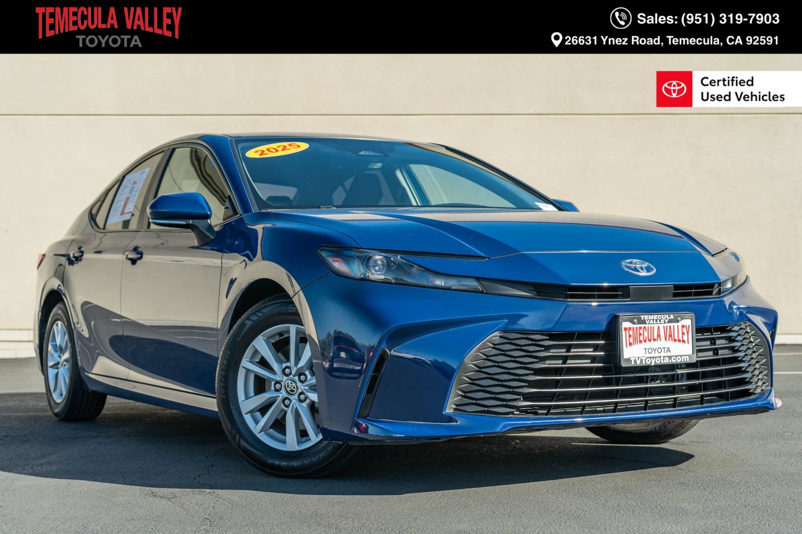 Certified 2025 Toyota Camry LE w/ Convenience Package