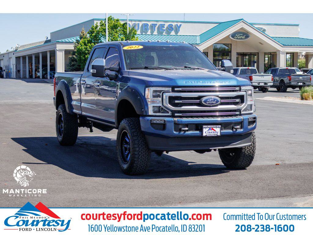 Used 2022 Ford F350 Platinum AWD/4WD image 1