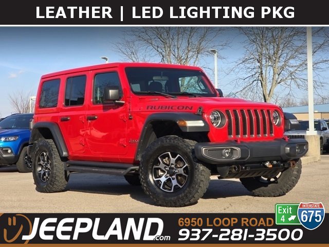 Used 2020 Jeep Wrangler Unlimited Rubicon w/ LED Lighting Group image 1