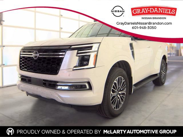 Certified 2025 Nissan Armada SL w/ Captain's Chari Seat Package AWD/4WD 360° Tour