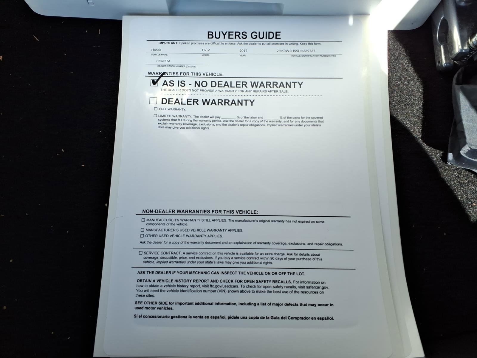 Used 2017 Honda CR-V EX image 35