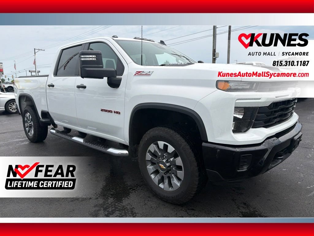 Used 2024 Chevrolet Silverado 2500 Custom w/ Custom Value Package AWD/4WD image 1