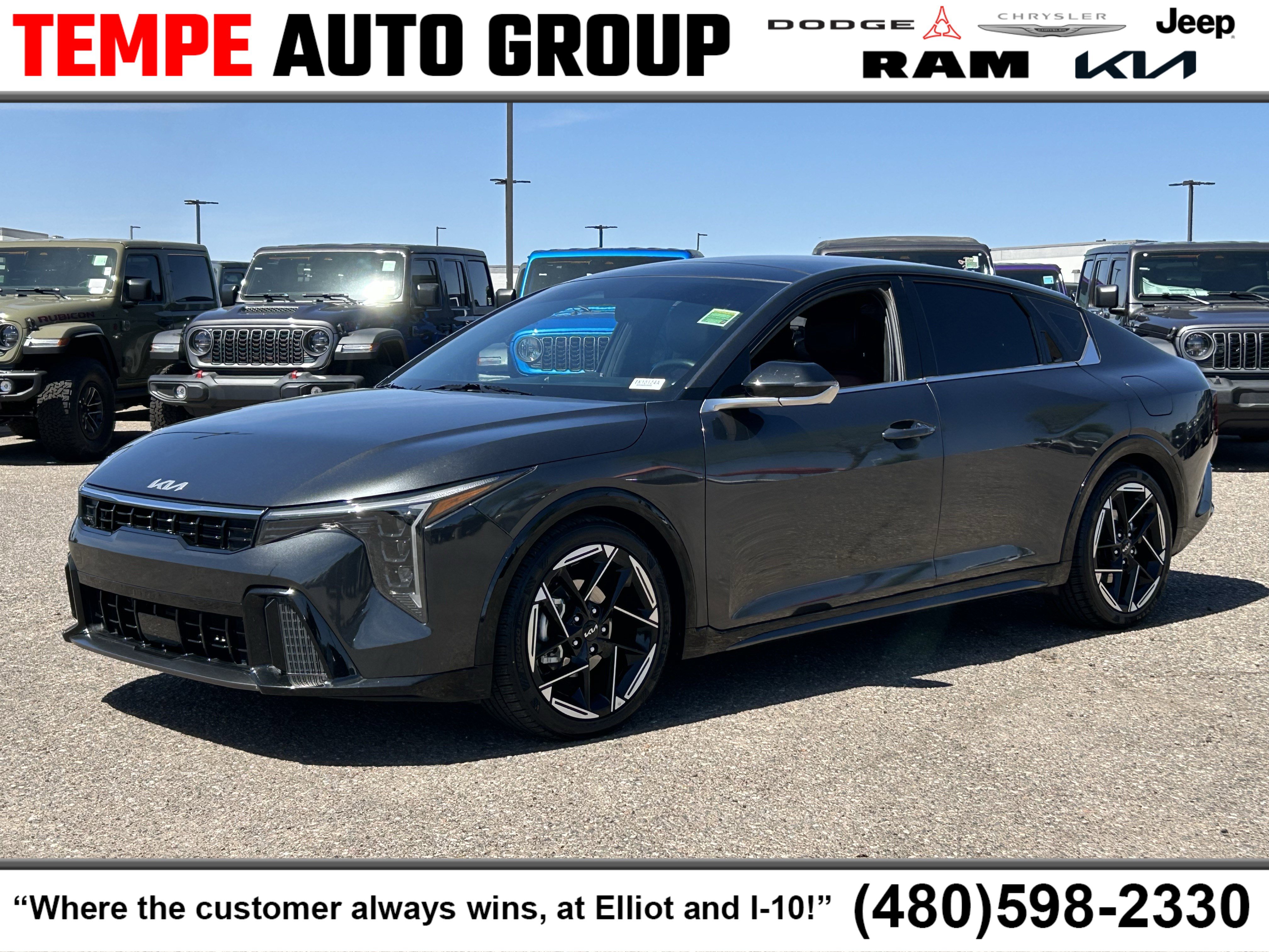 Certified 2025 Kia K4 EX w/ GT-Line Premium Package